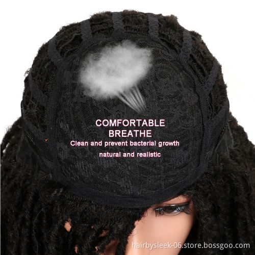 MAGIC Curl 22 Inch Synthetic wigs Dreadlocks Braid Hair For Black Women Long Twist Jumbo Dread  Crochet Wigs Faux Locs Hair